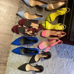 Give me your best offer! Shoes are size 8 and 7 1/2. Please DM for shoe details!